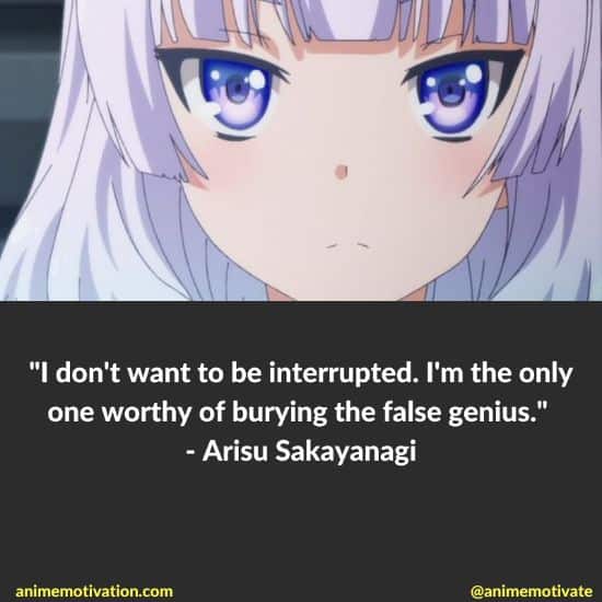 Arisu Sakayanagi Quotes Classroom Of The Elite