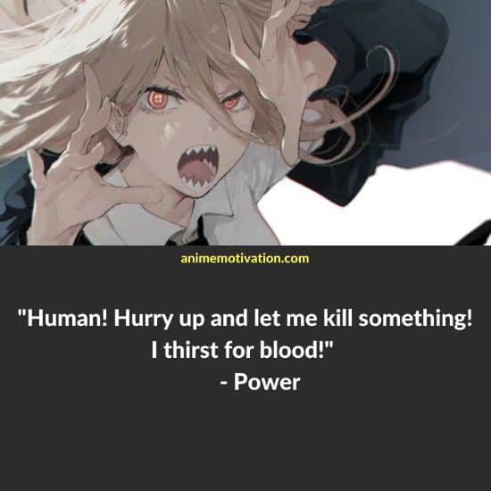 power quotes chainsaw man 3