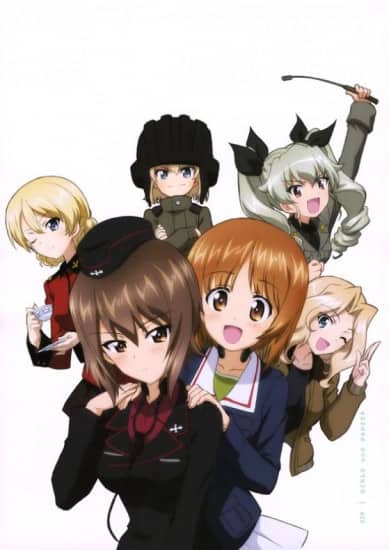 girls und panzer characters cute