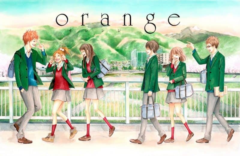 orange manga wholesome