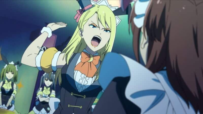 Akiba Maid War slap moments anime