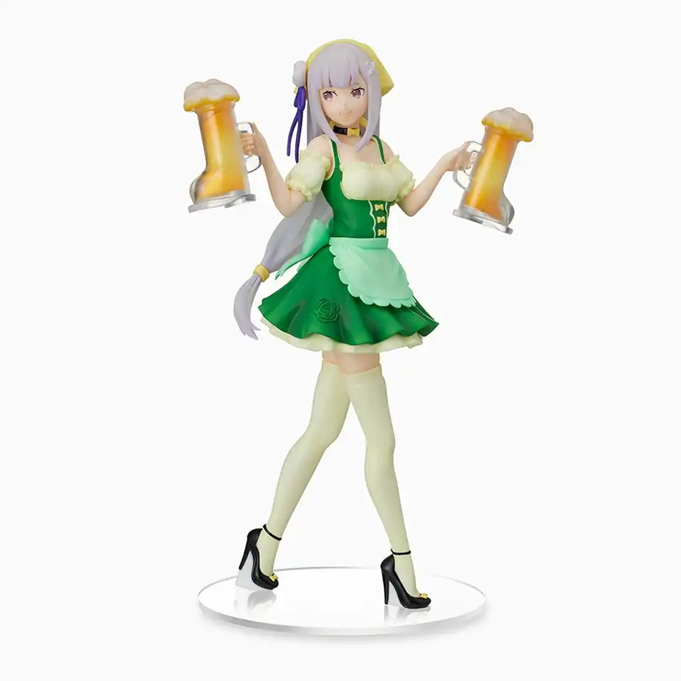 Sega Re: Zero 21cm Emilia Oktoberfest Maid PVC Figure