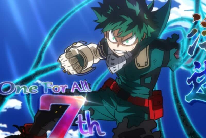 My Hero Academia S6 one for all 7th