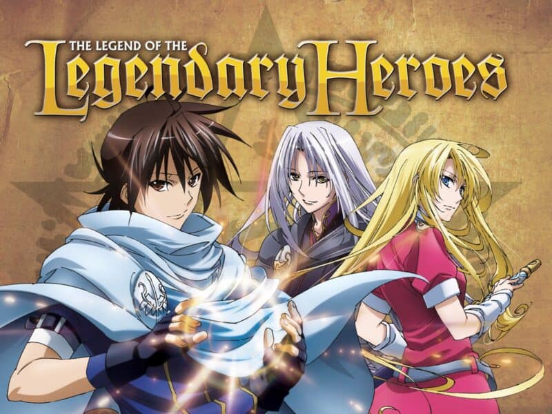 The Legend Of The Legendary Heroes cover anime