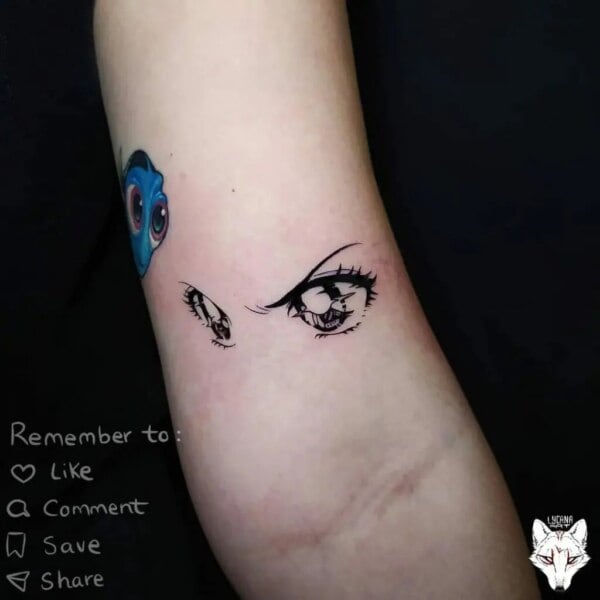 Sad Eyes Tattoo | InkStyleMag