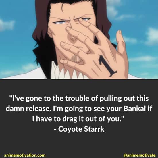 Coyote Starrk quotes bleach 5