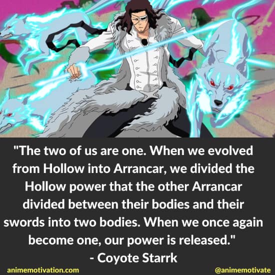 Coyote Starrk quotes bleach 6