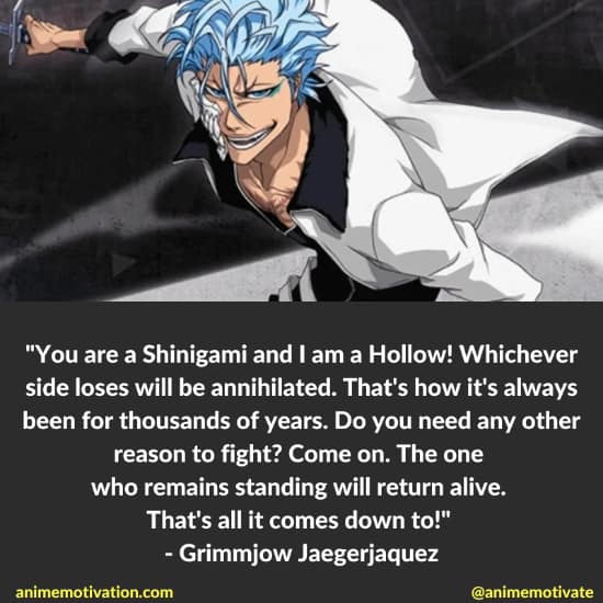 Grimmjow Jaegerjaquez quotes bleach 1