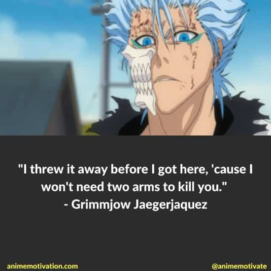 Grimmjow Jaegerjaquez quotes bleach 3