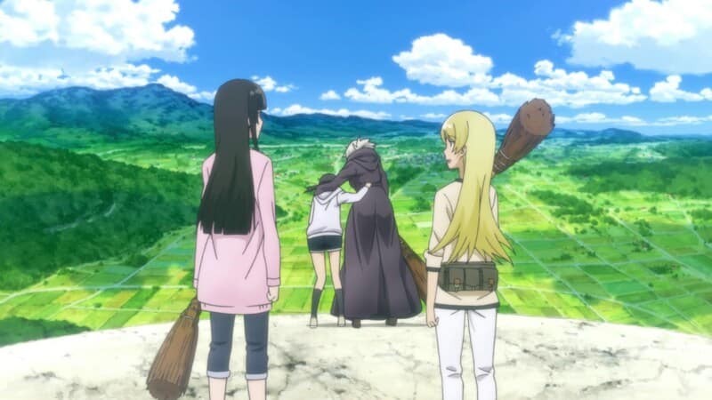 Flying Witch series countryside