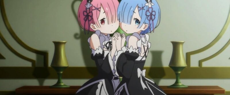 Rem and Ram cute maids