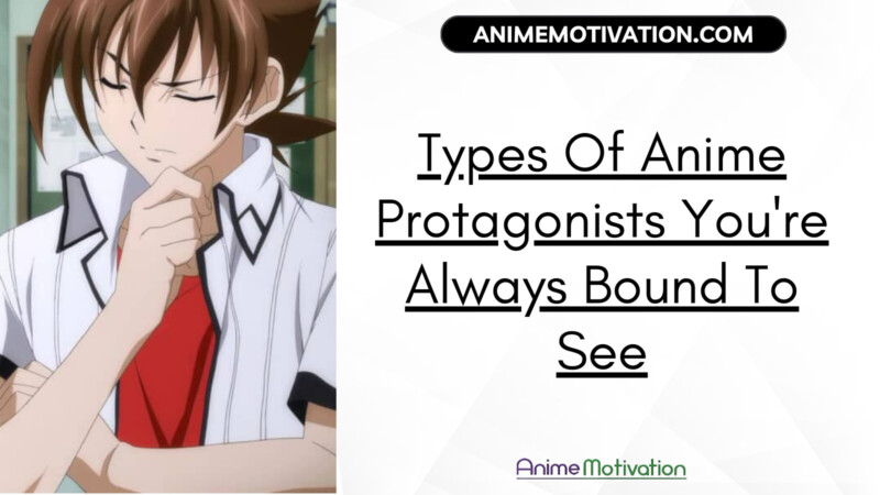Types Of Anime Protagonists Youre Always Bound To See | https://animemotivation.com/anime-characters-similar-to-kazuto-kirigaya-kirito/