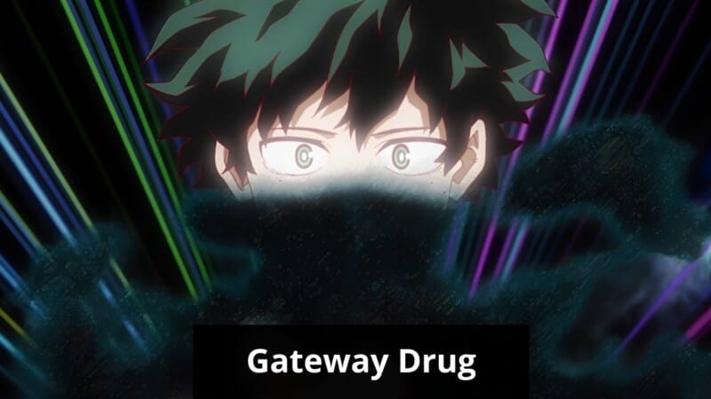 gateway drug anime shows mha
