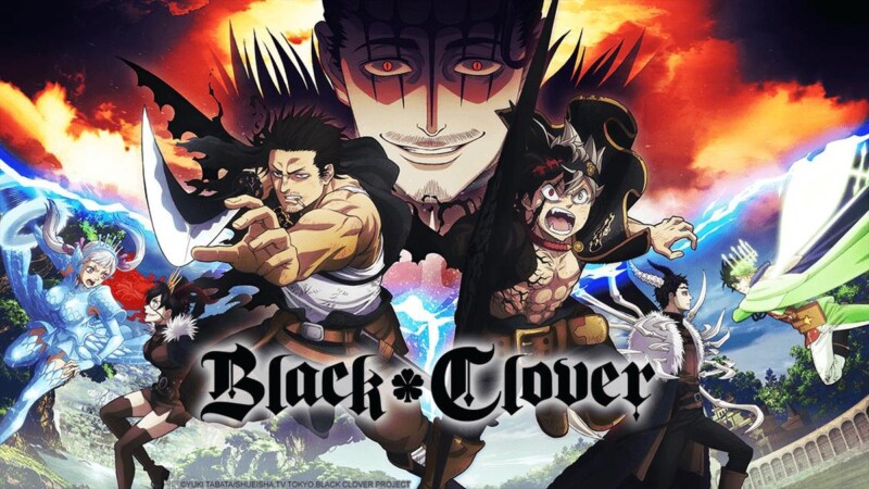 Black Clover cover anime