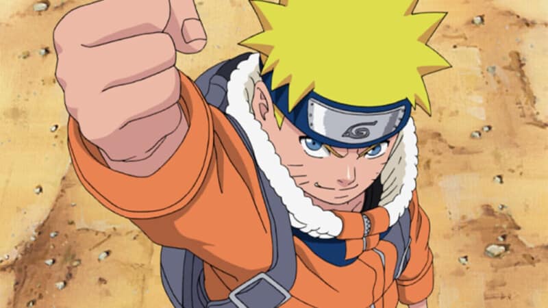 Naruto kid victory pose