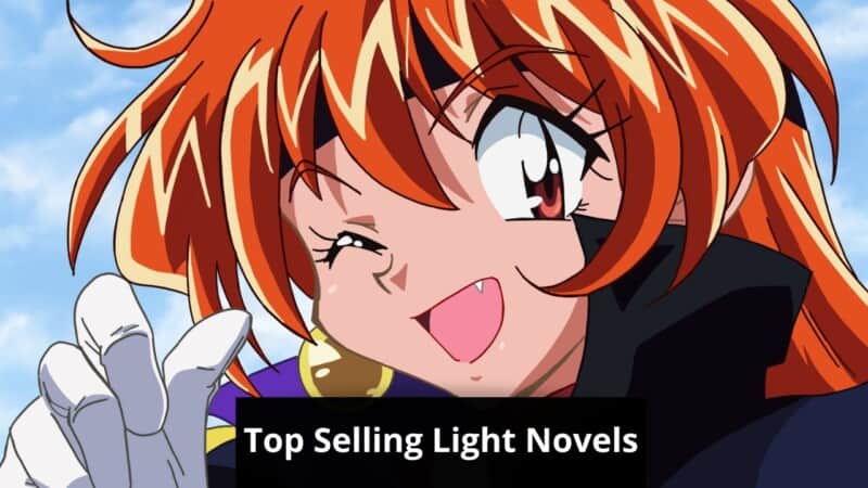 novelas ligeras más vendidas de todos los tiempos anime slayers 1