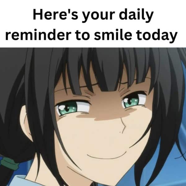 chizuru hishiro relife smiling funny reminder