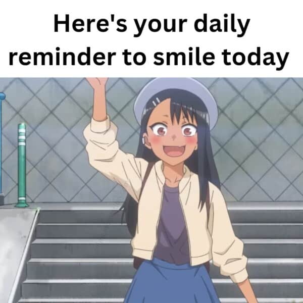 nagatoro smiling