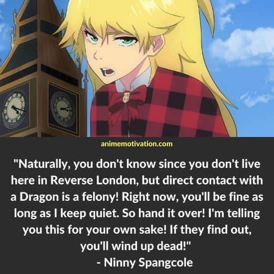 ninny spangcole quotes burn the witch bleach 2