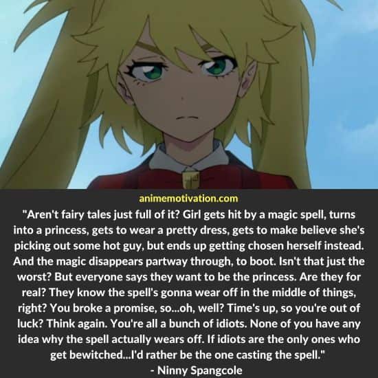 ninny spangcole quotes burn the witch bleach 7