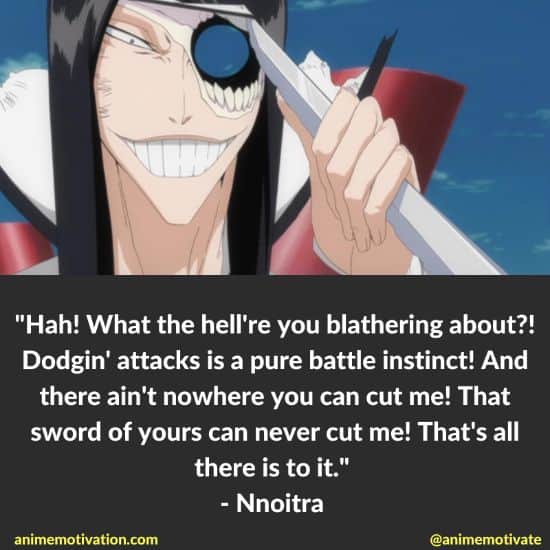 Nnoitra quotes bleach 11