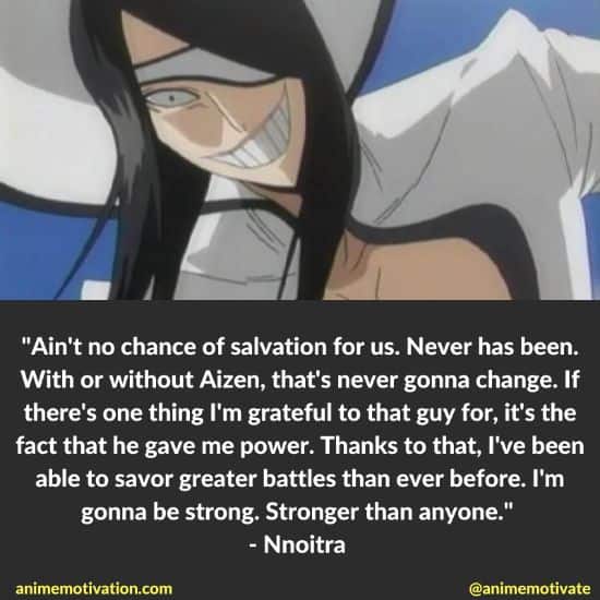 Nnoitra quotes bleach 4