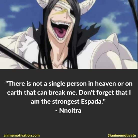Nnoitra quotes bleach 7