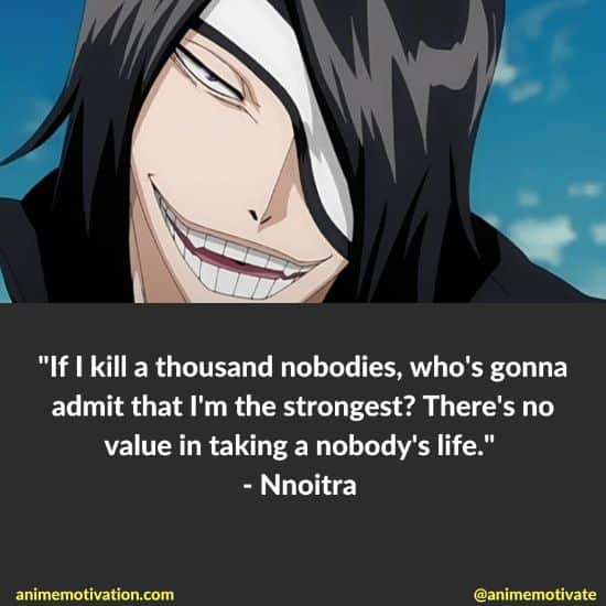 Nnoitra quotes bleach 8