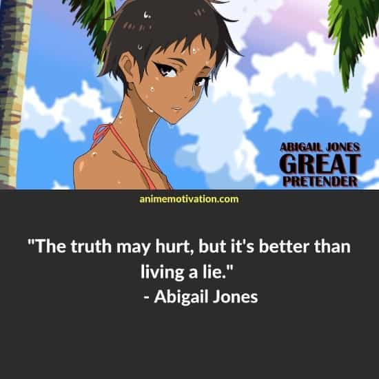 Abigail Jones quotes great pretender 1