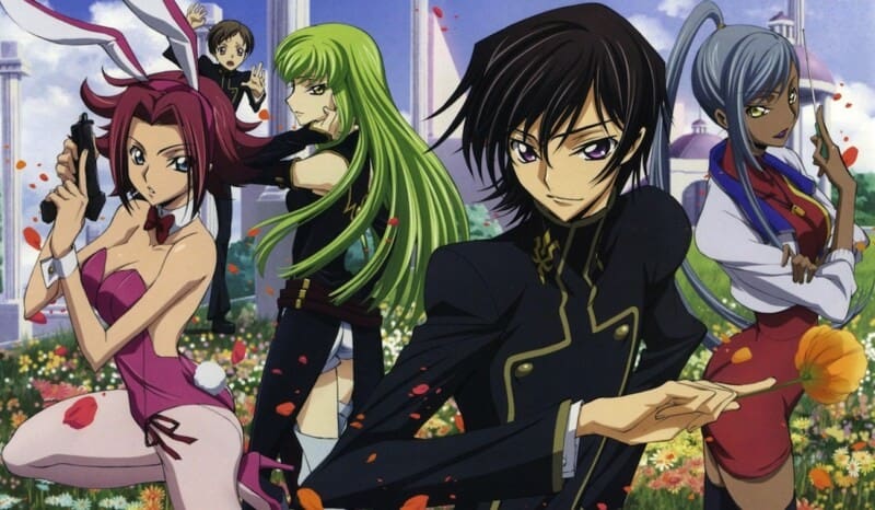 Code Geass lelouch and characters