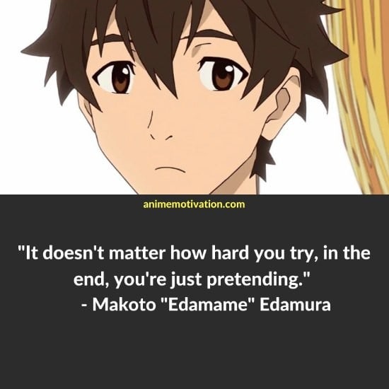 Makoto Edamame Edamura quotes great pretender