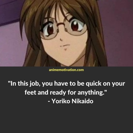 Yoriko Nikaido quotes youre under arrest 1