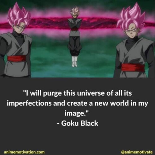 The Ultimate List Of Goku Black Quotes From Dragon Ball Super