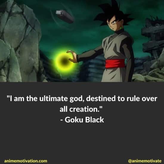 goku black quotes db super 2
