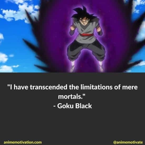 goku black quotes db super 9