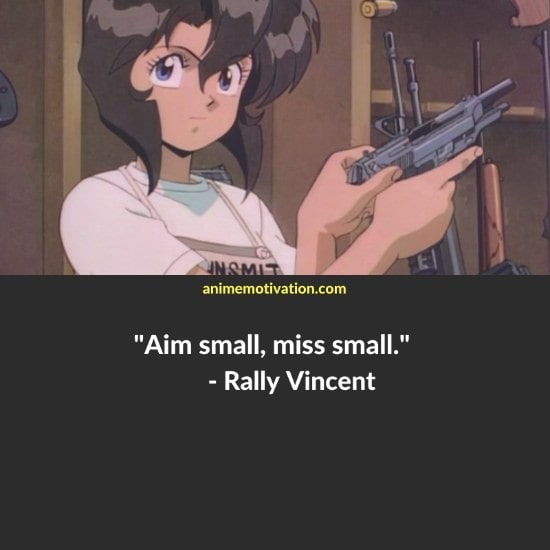 rally vincent quotes gunsmith cats 4