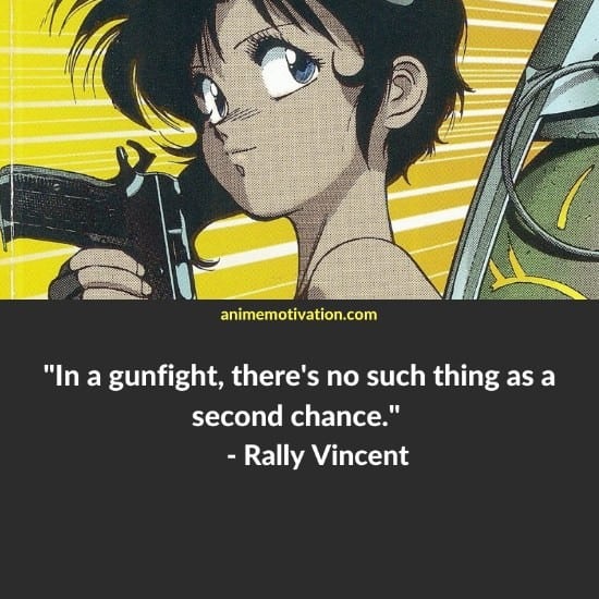 rally vincent quotes gunsmith cats 5