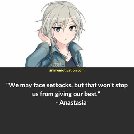 Anastasia quotes idolmaster cinderella girls 1