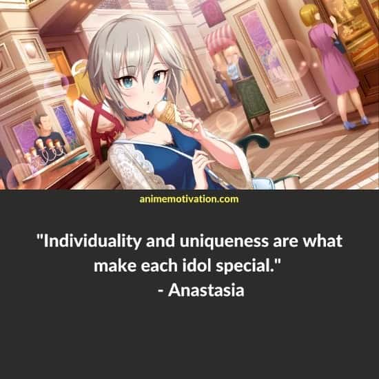 Anastasia quotes idolmaster cinderella girls 3