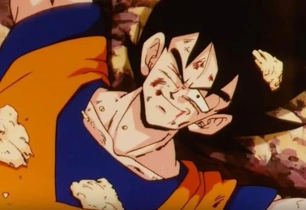 Goku struggle