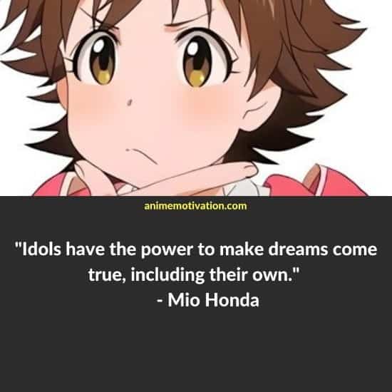 Mio Honda quotes idolmaster cinderella girls 1