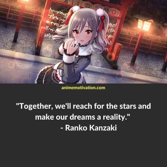 Ranko Kanzaki quotes idolmaster cinderella girls 3