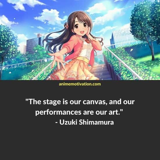 Uzuki Shimamura quotes idolmaster cinderella girls 1