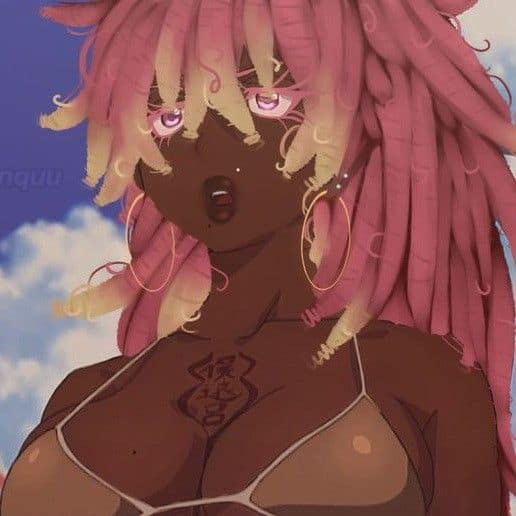 black anime characters pfp art hot 15