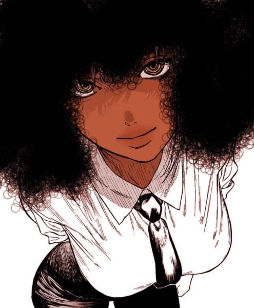 black anime characters pfp art hot 8