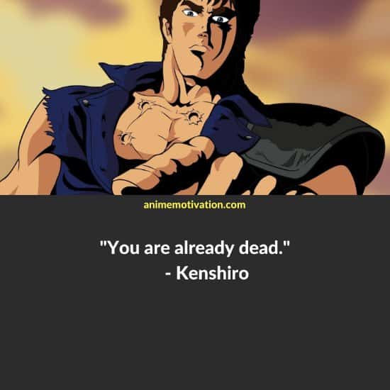 kenshiro quotes fist of the north star