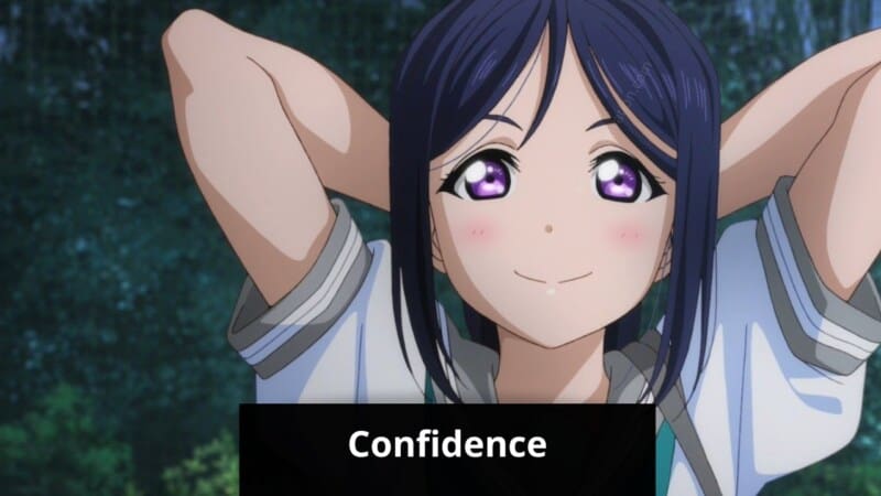 how to be confident like anime characters love live girl 1