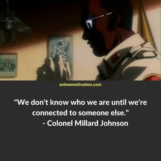 Colonel Millard Johnson quotes Macross Plus