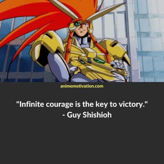 Guy Shishioh quotes King Of Braves GaoGaiGar