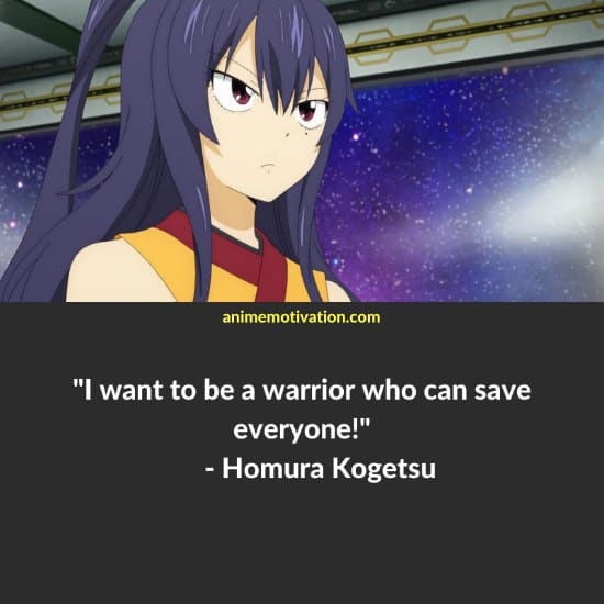 Homura Kogetsu quotes edens zero